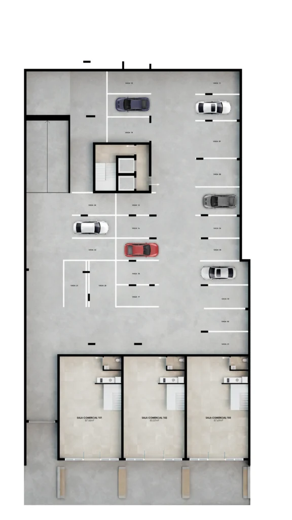 Planta Térreo Amadeo Zanbom